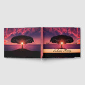 Gloride Setting Sun Funeral Guest Book Gastenboek (Volledig)