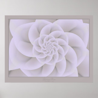 Gloridehoudend Roos Poster