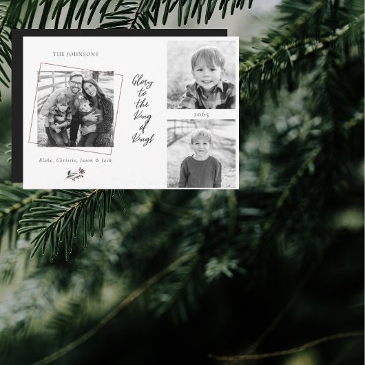 Glorie aan de Koning der Koningen Collage Foto Ker