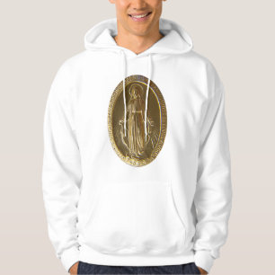 Glorie aan de wonderbaarlijke medaille hoodie