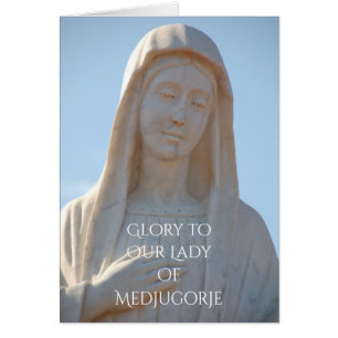 glorie voor onze dame in medjugorje