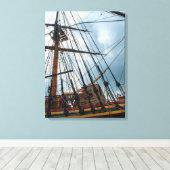 Glorierijke Gulle gift Canvas Afdruk (Insitu (Houten vloer))