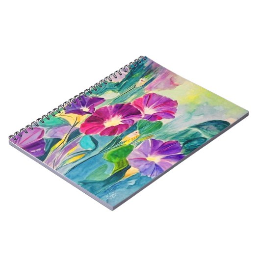 Glories du matin Carnet floral (Côté gauche)