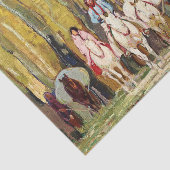 "Glorietta" door W Herbert Dunton Tissuepapier (Detail)