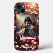 "Glorieuse Majesté : coque iphone de design royal" (Verso)