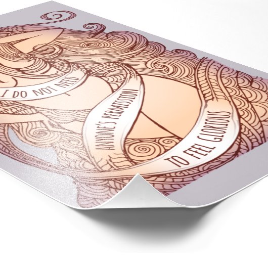 Glorieuse petite impression à Lilac (Coin)