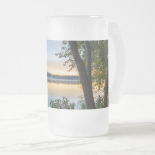 Glorieux Automne Matin Verre Frosted Beer Mug