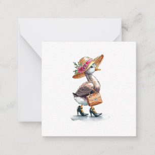 Glorieuze Goose Briefkaart Stijl