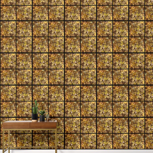 Glorieuze herfst op een (4) behang (Hal)