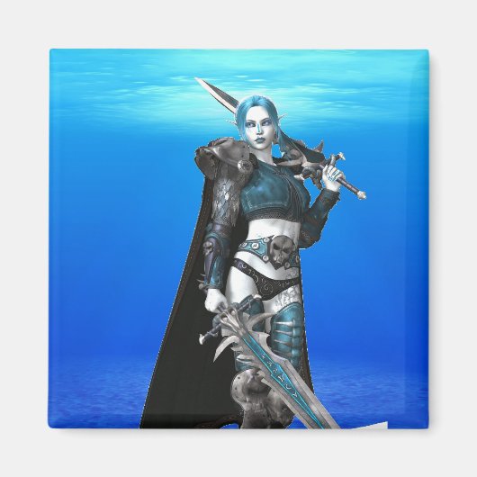 Glorieuze Valkyrie Magnet Magneet (Voorkant)