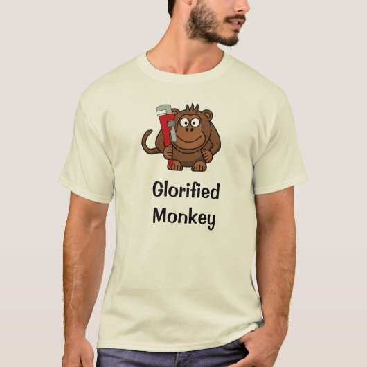 Glorified Monkey T-shirt (Voorkant)