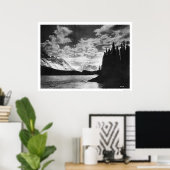 Glorious Alaska Mountains 1920 Poster (Thuiskantoor)