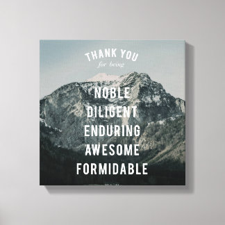 Glorious Altitude #2 (12x12) Canvas Afdruk