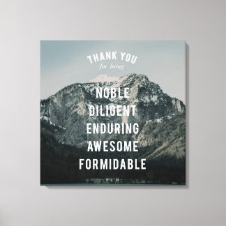 Glorious Altitude #2 (24x24) Canvas Afdruk