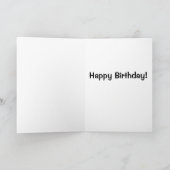 Glorious Avocado Green Birthday (Bedankt, enz.) Kaart (Binnen)