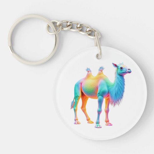 Glorious Camel Art Sleutelhanger (Voorkant)