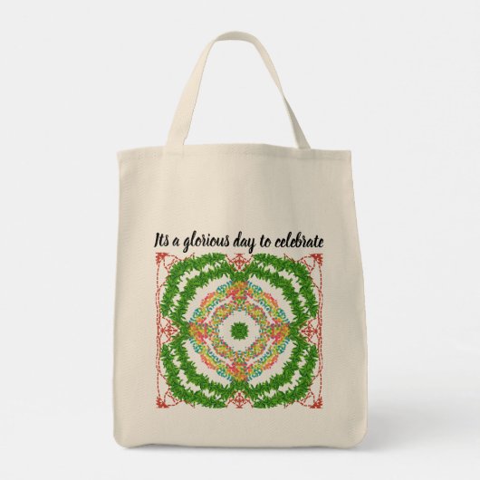 Glorious day Tote Bag (Achterkant)