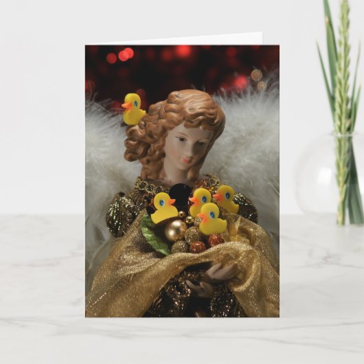 Glorious Ducklings! Feestdagen Kaart (Voorkant)