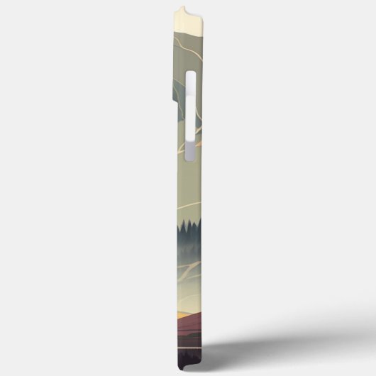 Glorious Elk iPhone Case (Achterkant / Links)