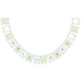 Glorious Green Gingham Vlaggetjes