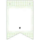 Glorious Green Gingham Vlaggetjes (Tweede vlag)