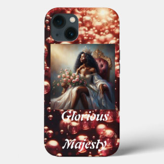 "Glorious Majesty: Regal Design iPhone Case" 13 Hoesje