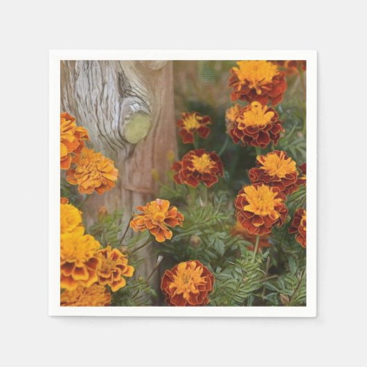 Glorious Marigolds Servetten (Voorkant)