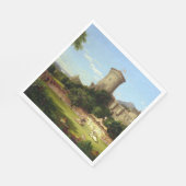 Glorious Past (Medieval Castle & Jousting Knight) Servet (Hoek)