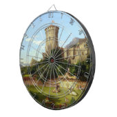 Glorious Past (middeleeuwse joust) ( kunst) Dartbord (Voorkant Rechts)