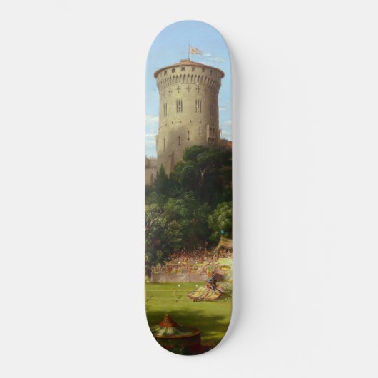Glorious Past (middeleeuwse joust) ( kunst) Skateboard (Voorkant)