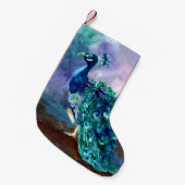 Glorious Peacock II Kleine Kerstsok (Voorkant (Hangend))