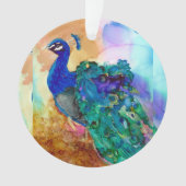 Glorious Peacock Ornament (voorkant)