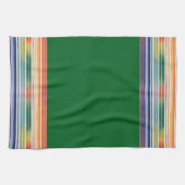 Glorious Rainbow Stripes Theedoek (Horizontaal)