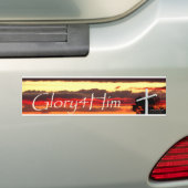 Glory4Him Bumpersticker (Op auto)