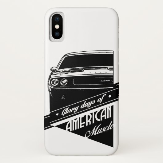 Glory Days of Muscle Case-Mate iPhone Case (Achterkant)