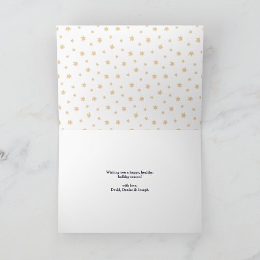 Glory Feestdagen Kaart (Binnen)