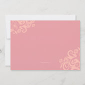 Glory Floral Invitation du matin (Dos)