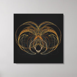 Glory Fractal Fijne Kunst op Canvas Afdruk