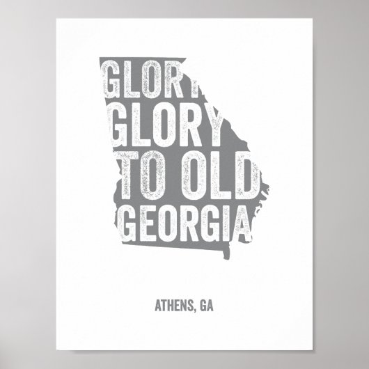 Glory Glory Poster (Voorkant)