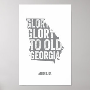 Glory (grijs) poster