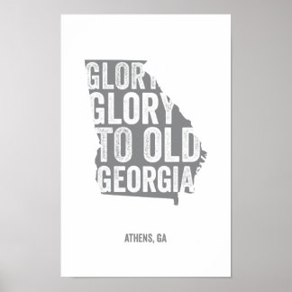 Glory (grijs) poster