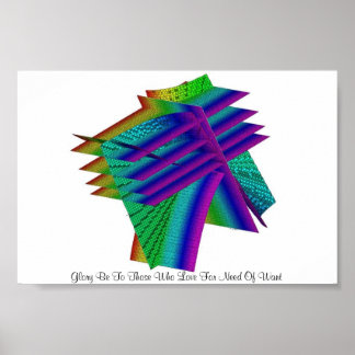 Glory is voor hen die graag willen dat ze dat will poster