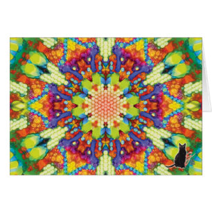 Glory Kaleidoscope Wenskaart