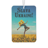 Glory naar Oekraïne! Slava Ukraine! Luchtverfrisser (Achterkant)