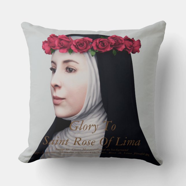Glory naar Saint-Roos van Lima Kussen (Voorkant)