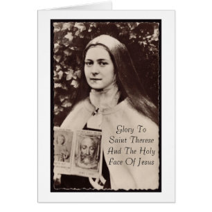 Glory naar Saint Therese en het Heilige gezicht va
