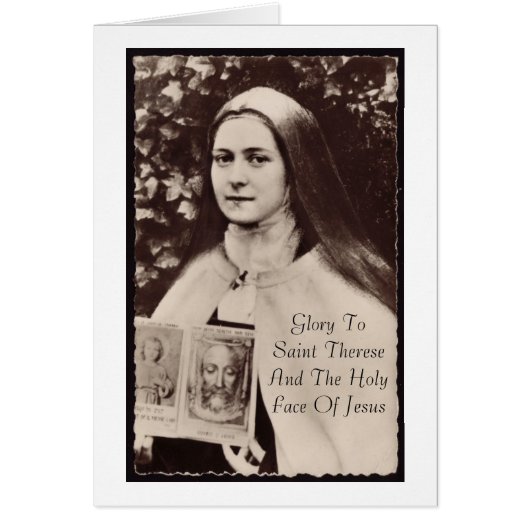 Glory naar Saint Therese en het Heilige gezicht va (Voorkant)