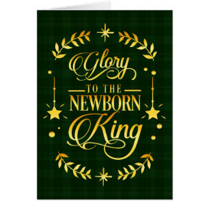 Glory Newborn King Tartan