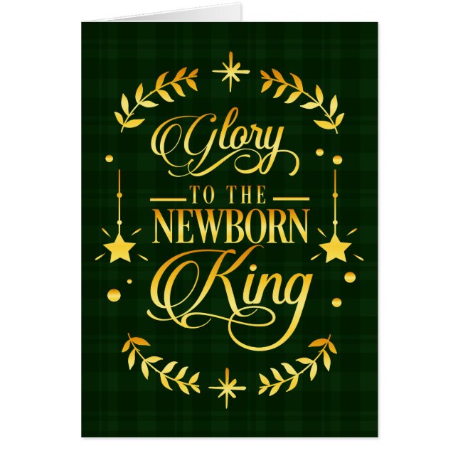 Glory Newborn King Tartan (Voorkant)