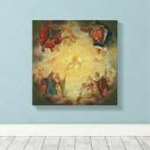 Glory of St. Genevieve Canvas Afdruk (Insitu (Houten vloer))